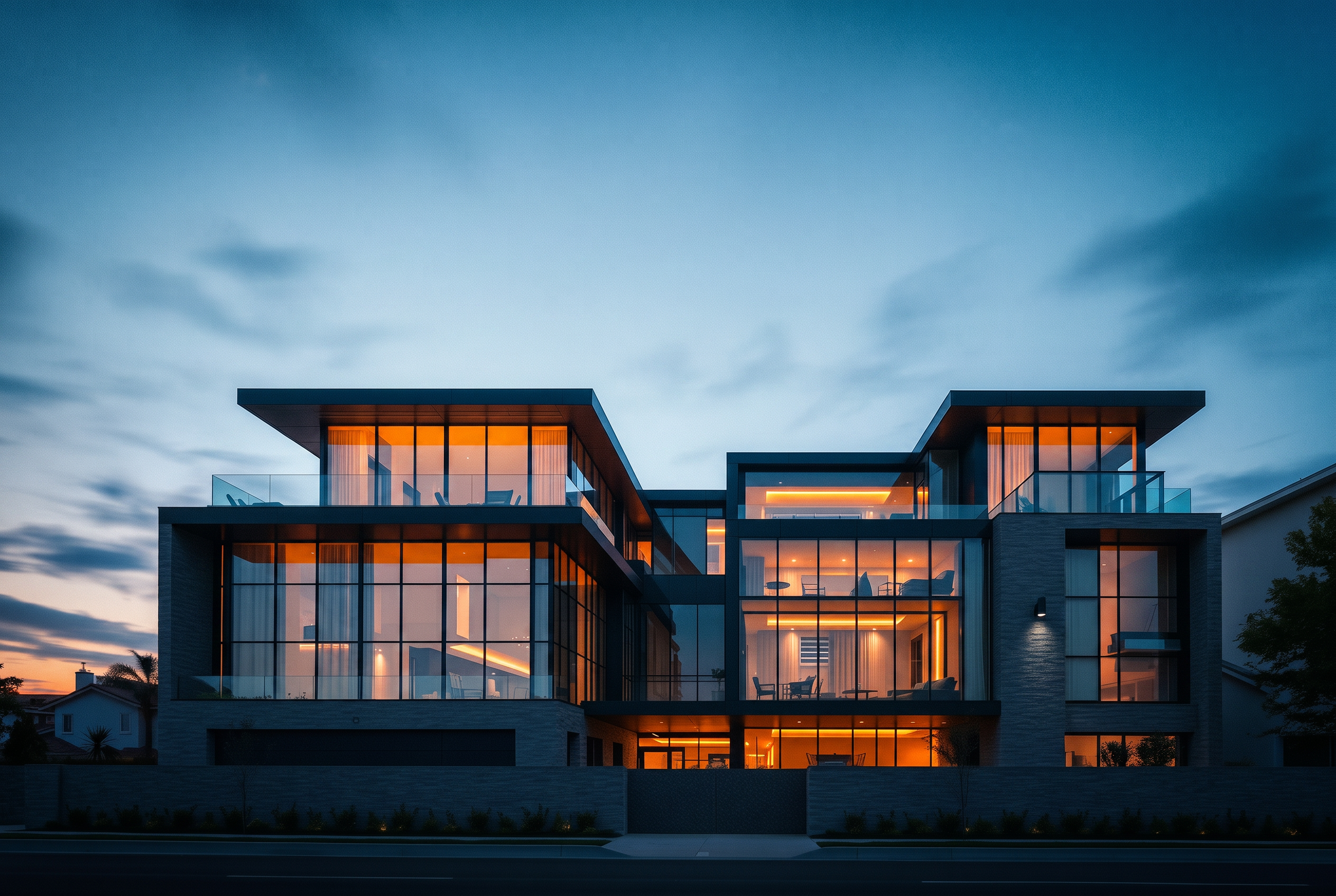Architecture contemporaine premium — accompagnement de projets bâtiment